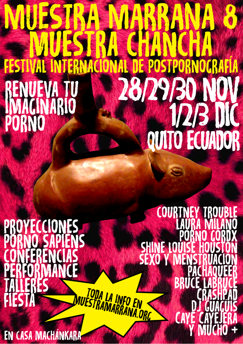 Cartel Muestra Marrana 8